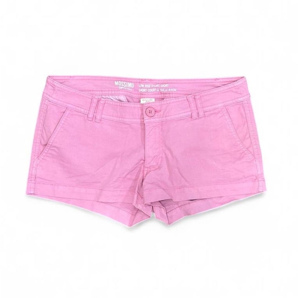 Mossimo Supply Co. Bubblegum Pink Low-Rise Cargo Shorts